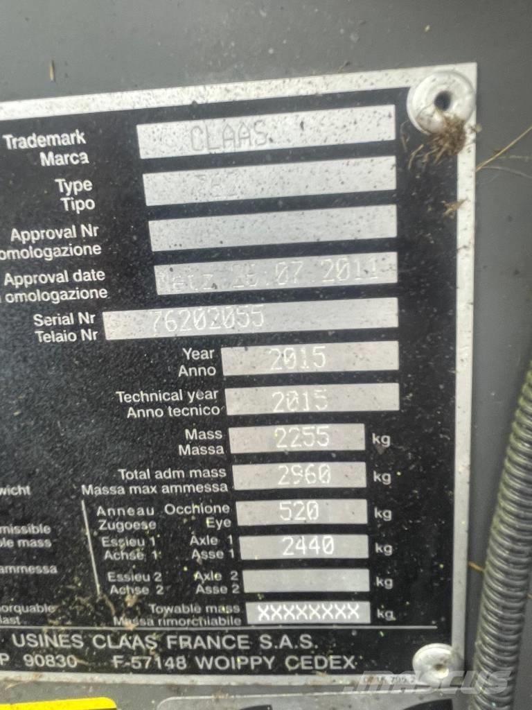 CLAAS Rollant 350 RC Rundballepresser