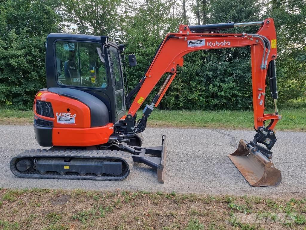 Kubota U 36-4 Minigravere <7t