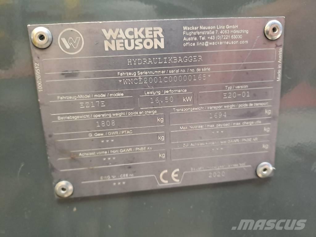 Wacker Neuson EZ17e Beltegraver