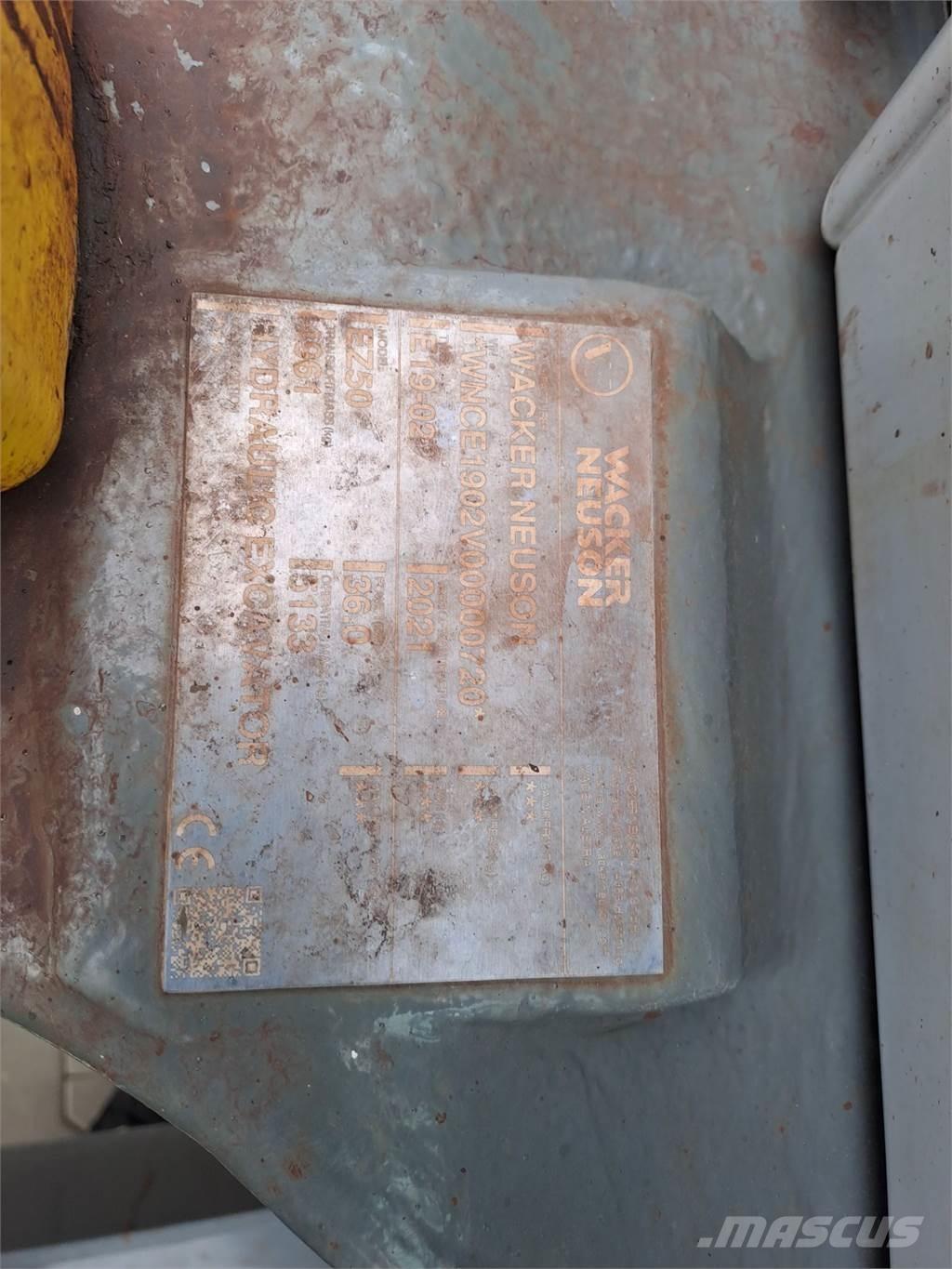 Wacker Neuson EZ50 Beltegraver