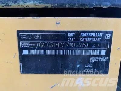 CAT 316 EL Beltegraver