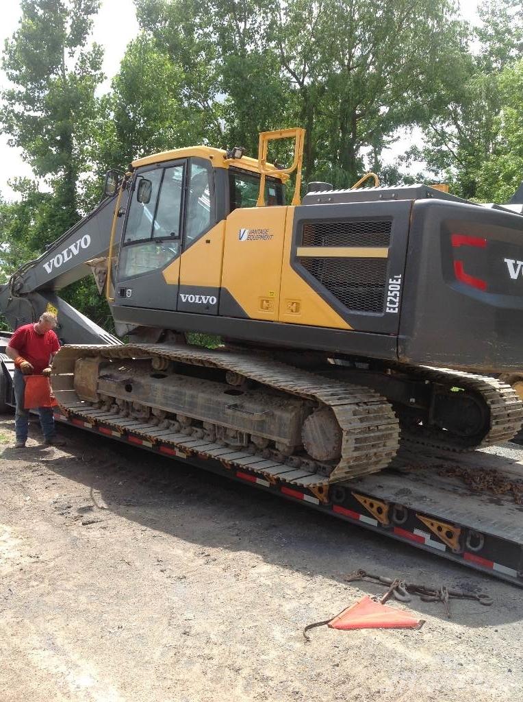 Volvo EC 250EL Beltegraver