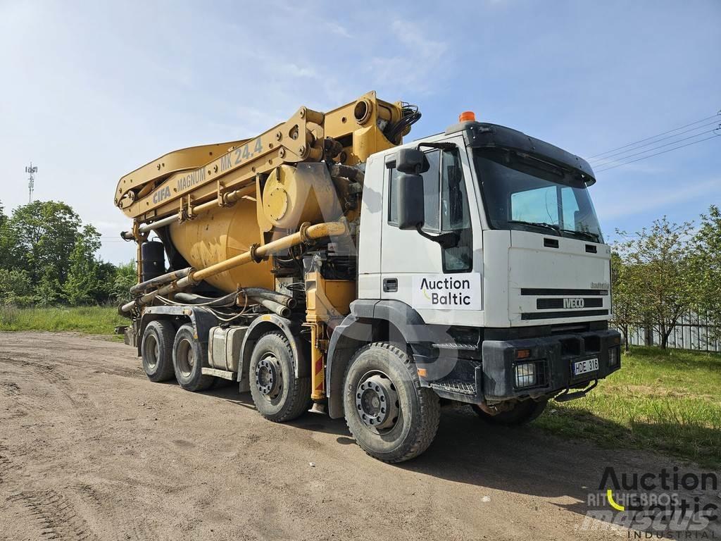 Iveco Magirus Betongpumpe biler