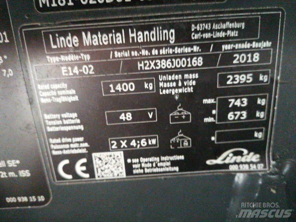 Linde E14-02 Elektriske trucker