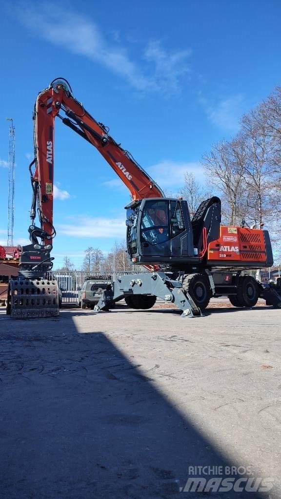 Atlas MH 250 Gravemaskiner for avfallshåndtering