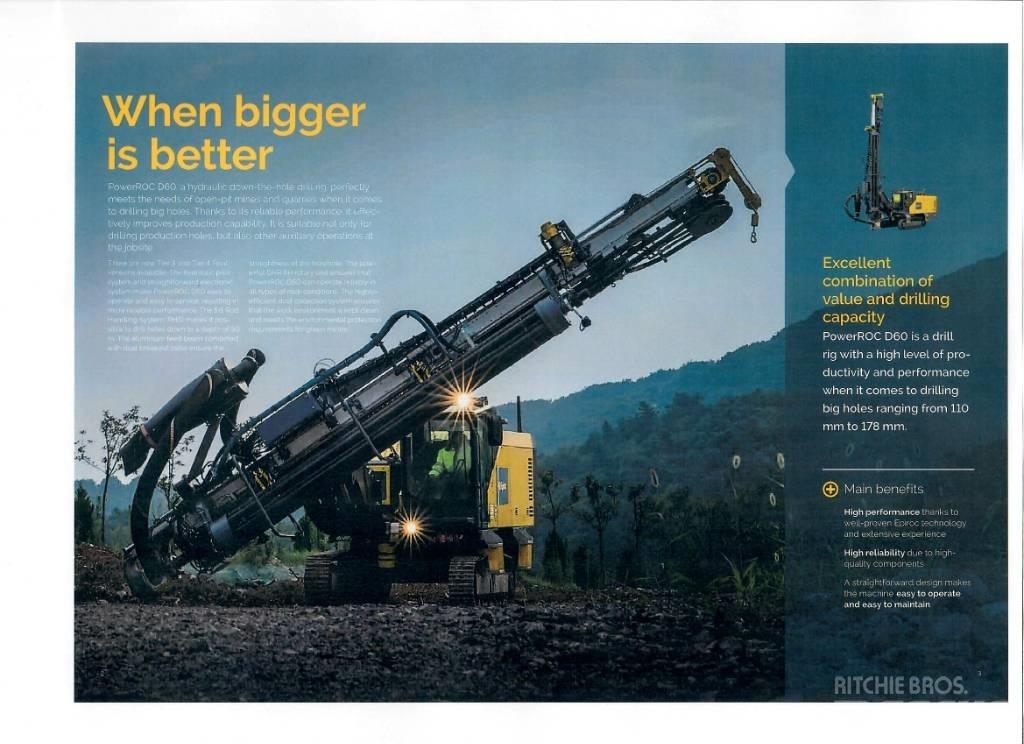 Epiroc PowerRoc D60 Borerigger