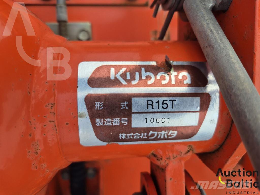 Kubota R 15T Rotorharver/ jordfresere