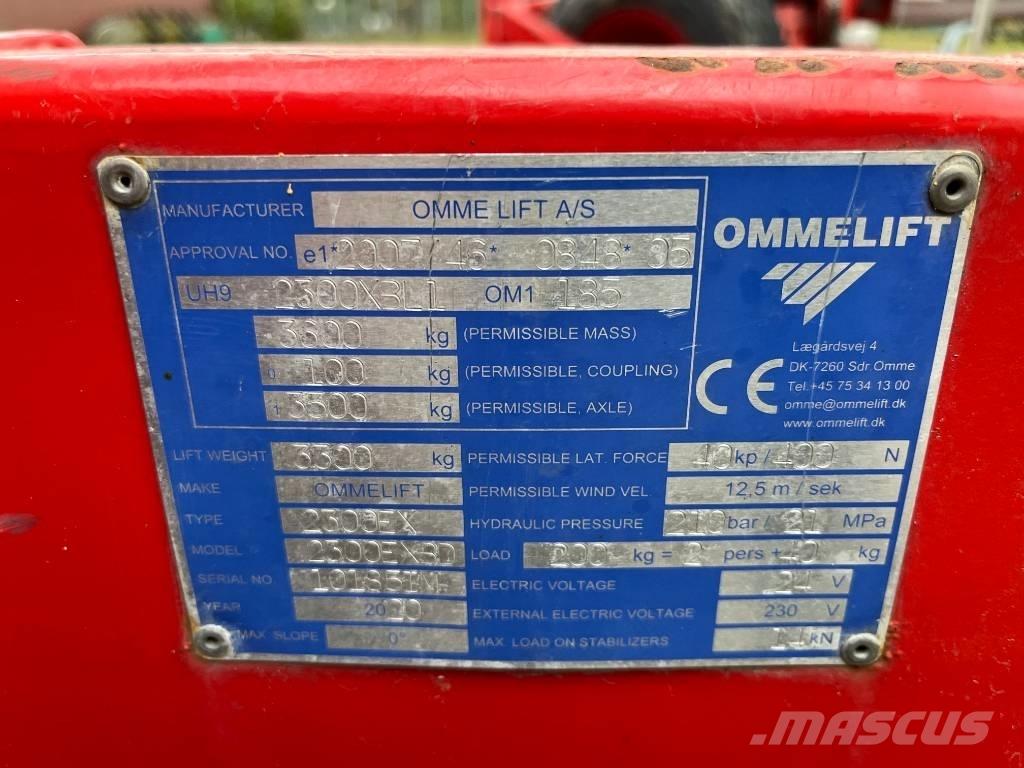 Omme 2300EXBD Tilhengerlifter