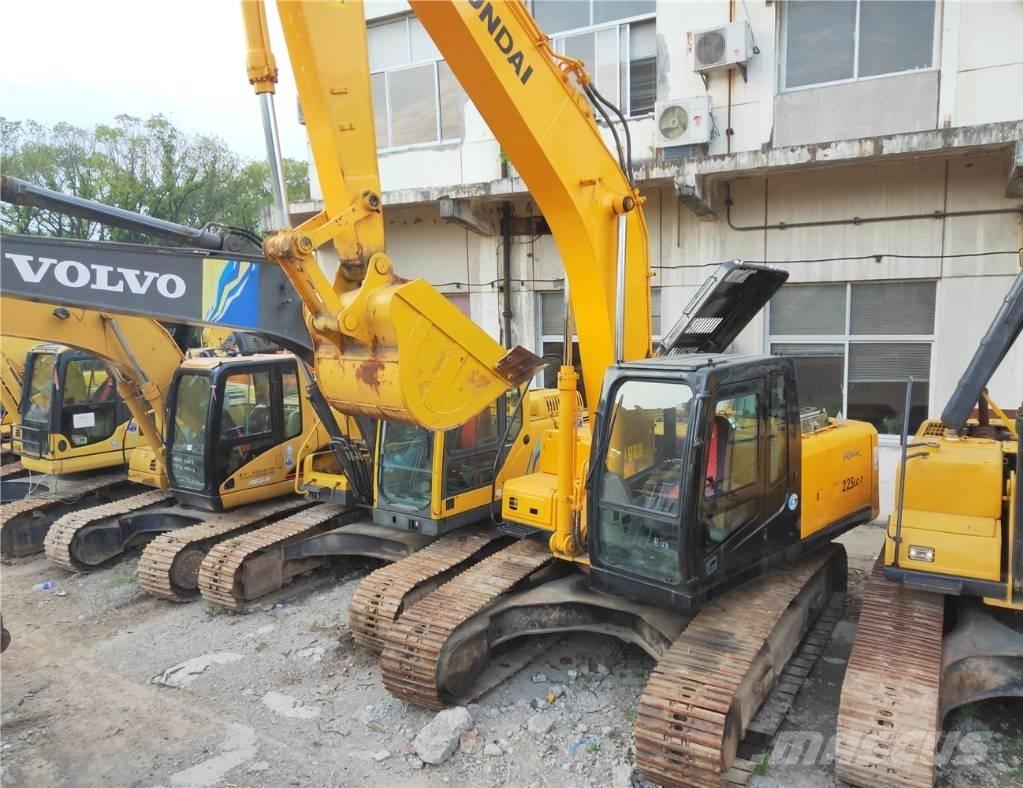 Hyundai R225LC-7 Beltegraver