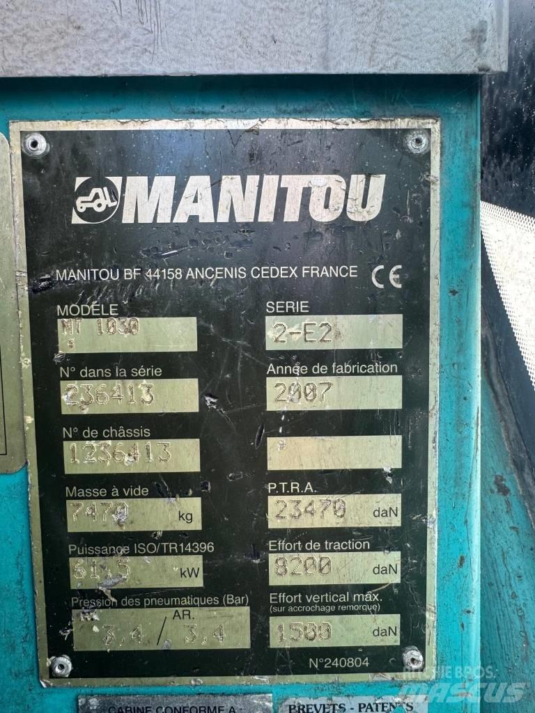 Manitou MT 1030 S Teleskoplastere