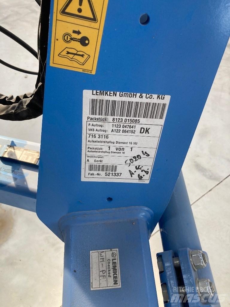 Lemken Diamant 16 Vendeploger