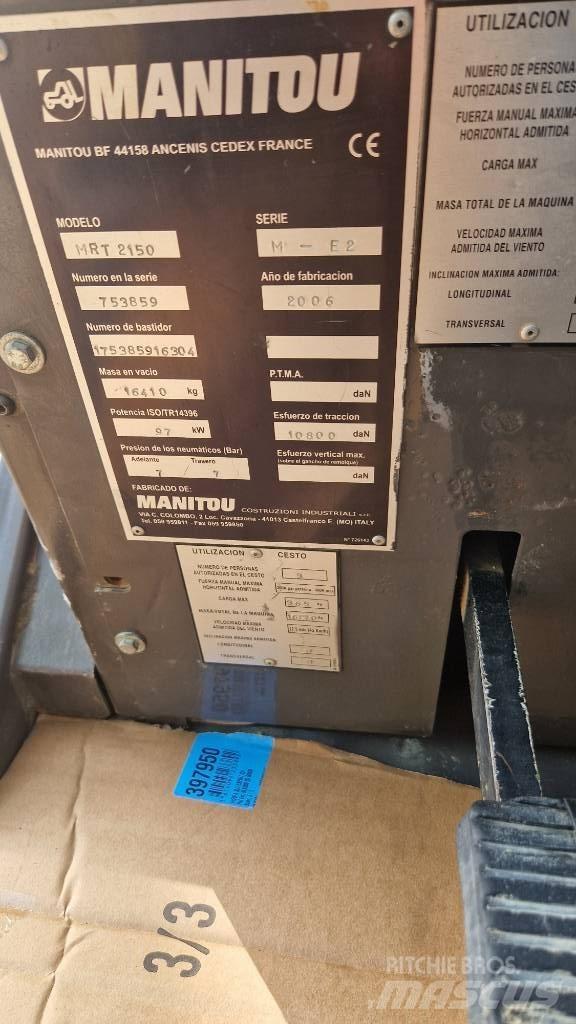 Manitou MRT 2150 M Teleskoplastere