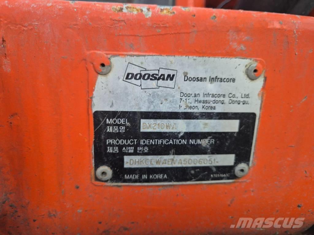 Doosan DX210W Hjulgravere