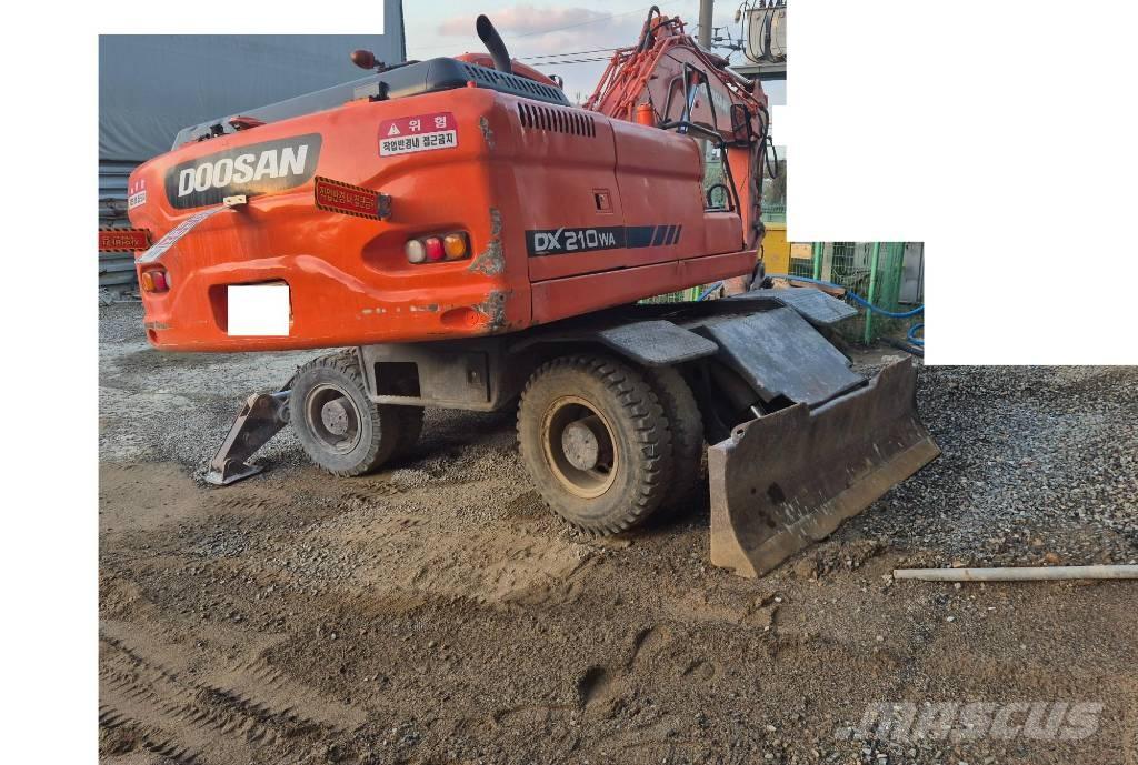 Doosan DX210W Hjulgravere