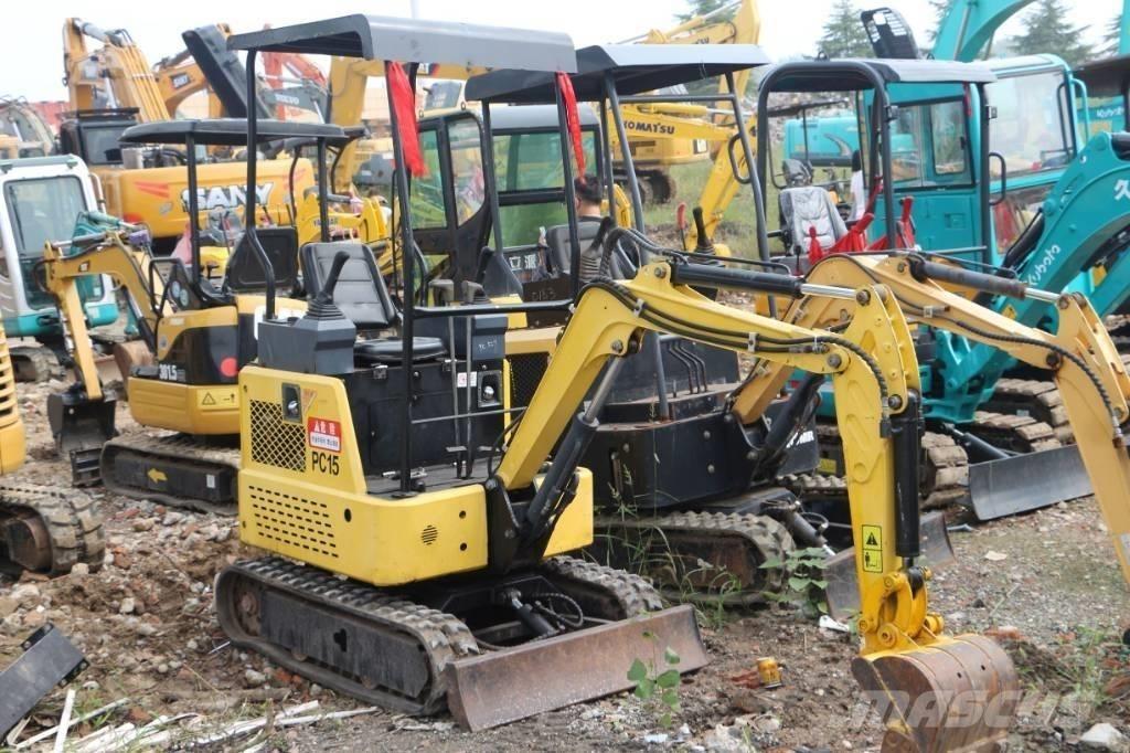 Komatsu pc 15 Minigravere <7t