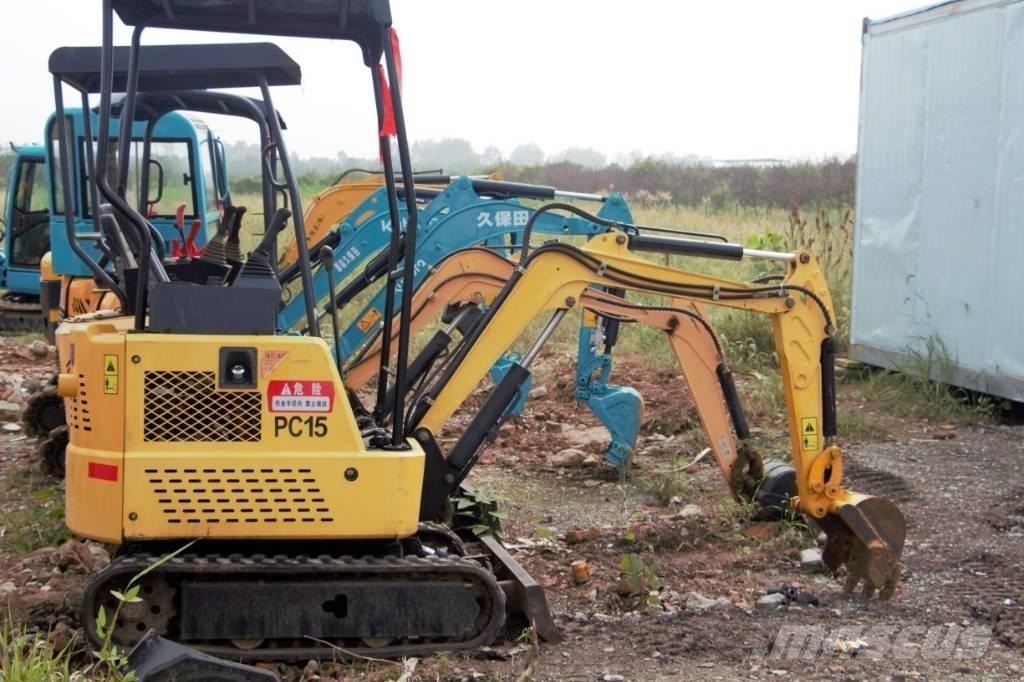 Komatsu pc 15 Minigravere <7t