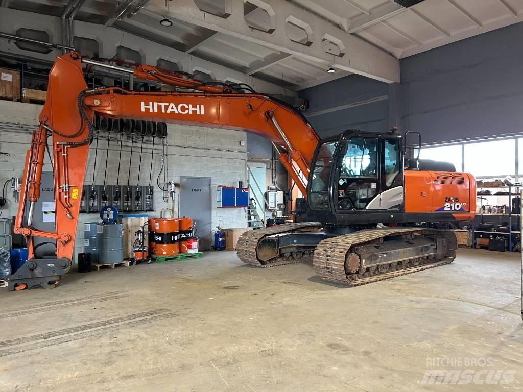 Hitachi ZX 210 LC-6 Beltegraver