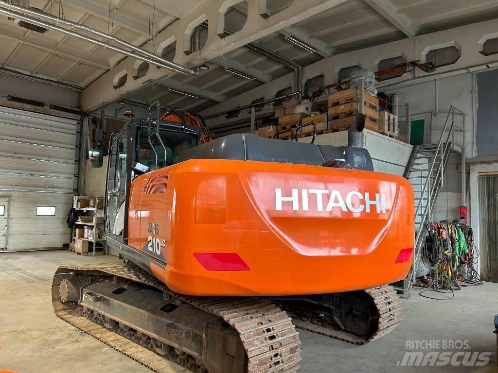 Hitachi ZX 210 LC-6 Beltegraver