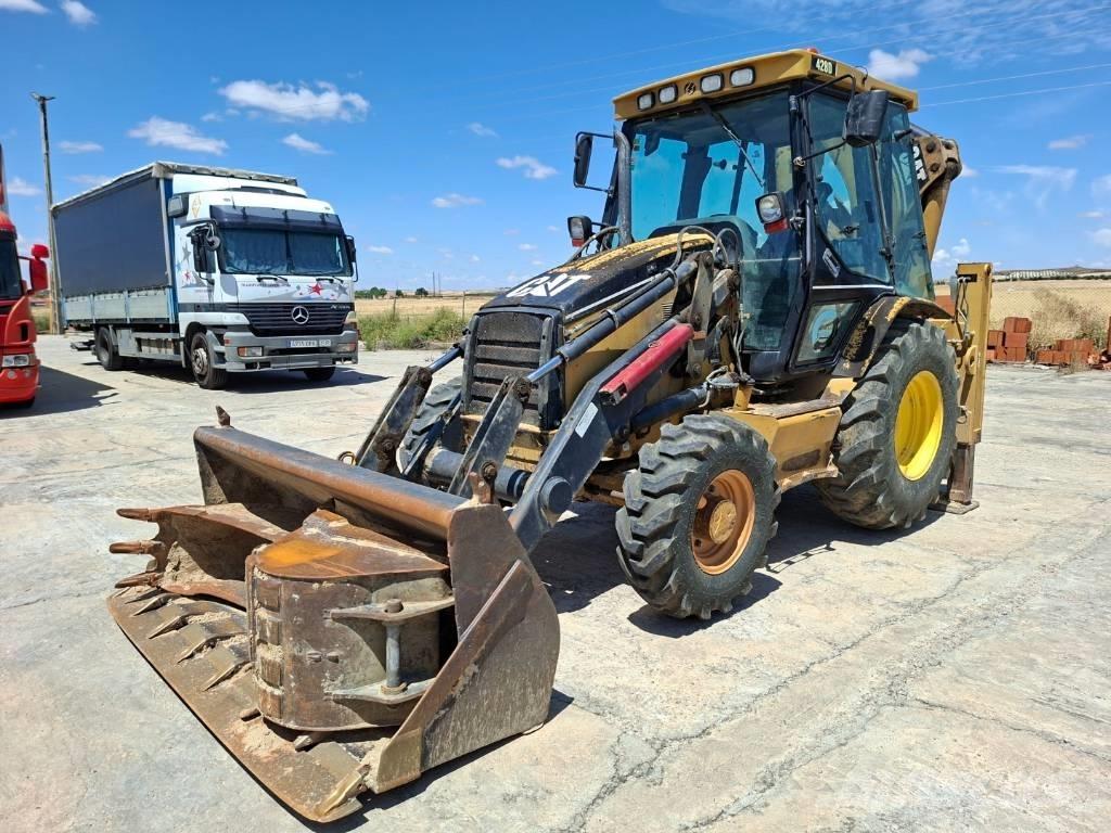 CAT 428 D Traktorgravere