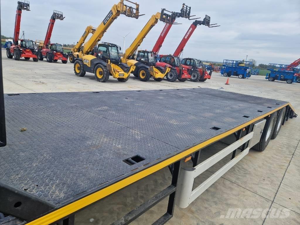 Scania P 400 Flatvogn med vinsj