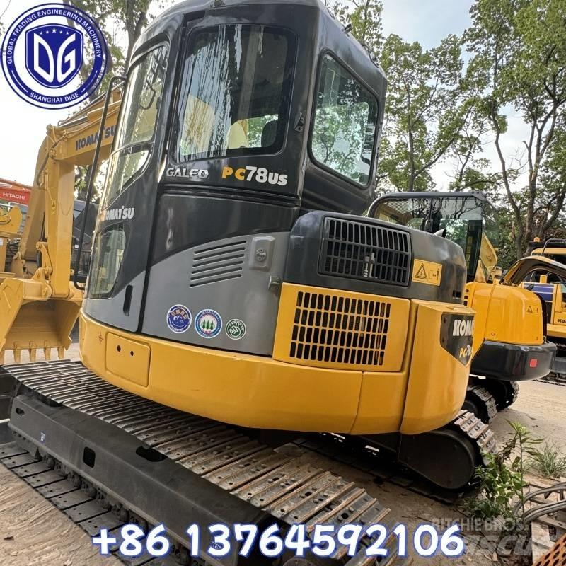Komatsu PC78US Beltegraver