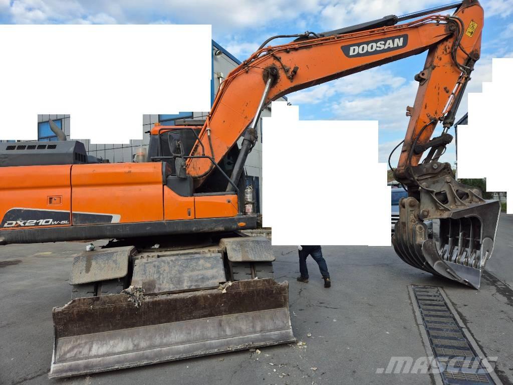 Doosan DX 210 W Hjulgravere