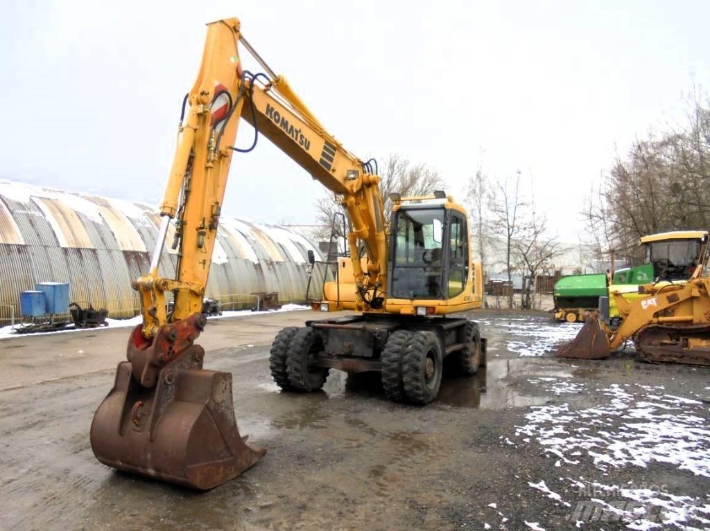 Komatsu PW 130ES-6K Hjulgravere