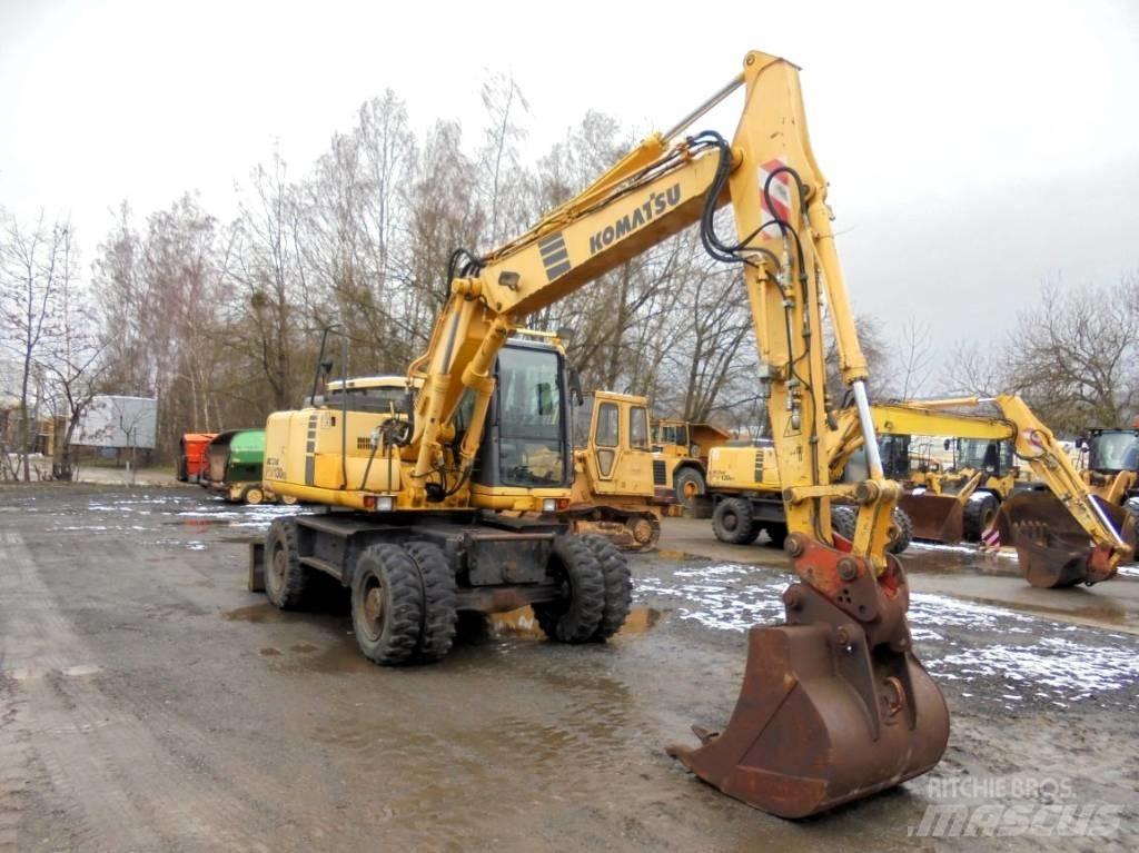 Komatsu PW 130ES-6K Hjulgravere