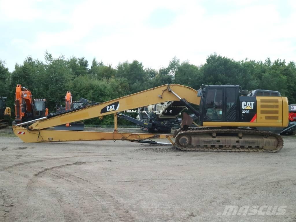 CAT 329 EL SLR Gravemaskiner med lang bom