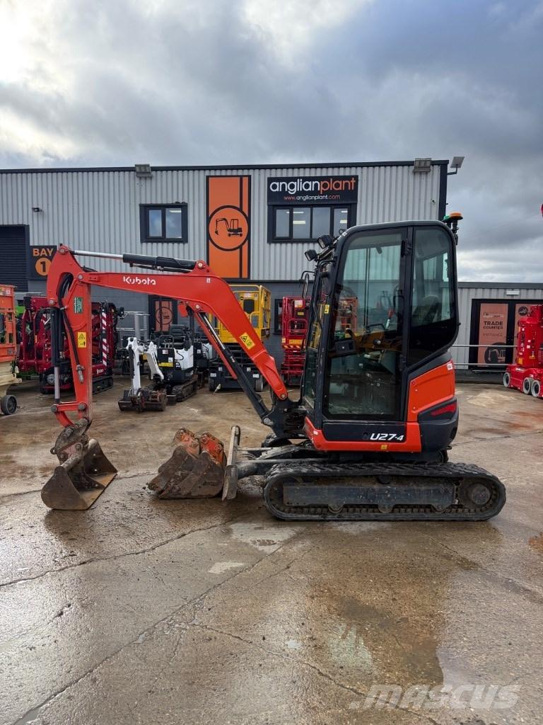 Kubota U 27-4 Minigravere <7t