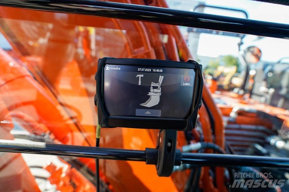 Hitachi ZX 140 W-6 Hjulgravere