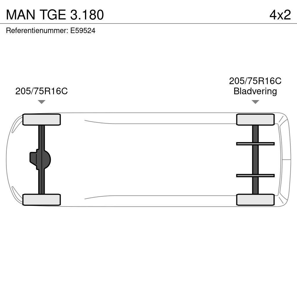 MAN TGE 3.180 Andre varebiler