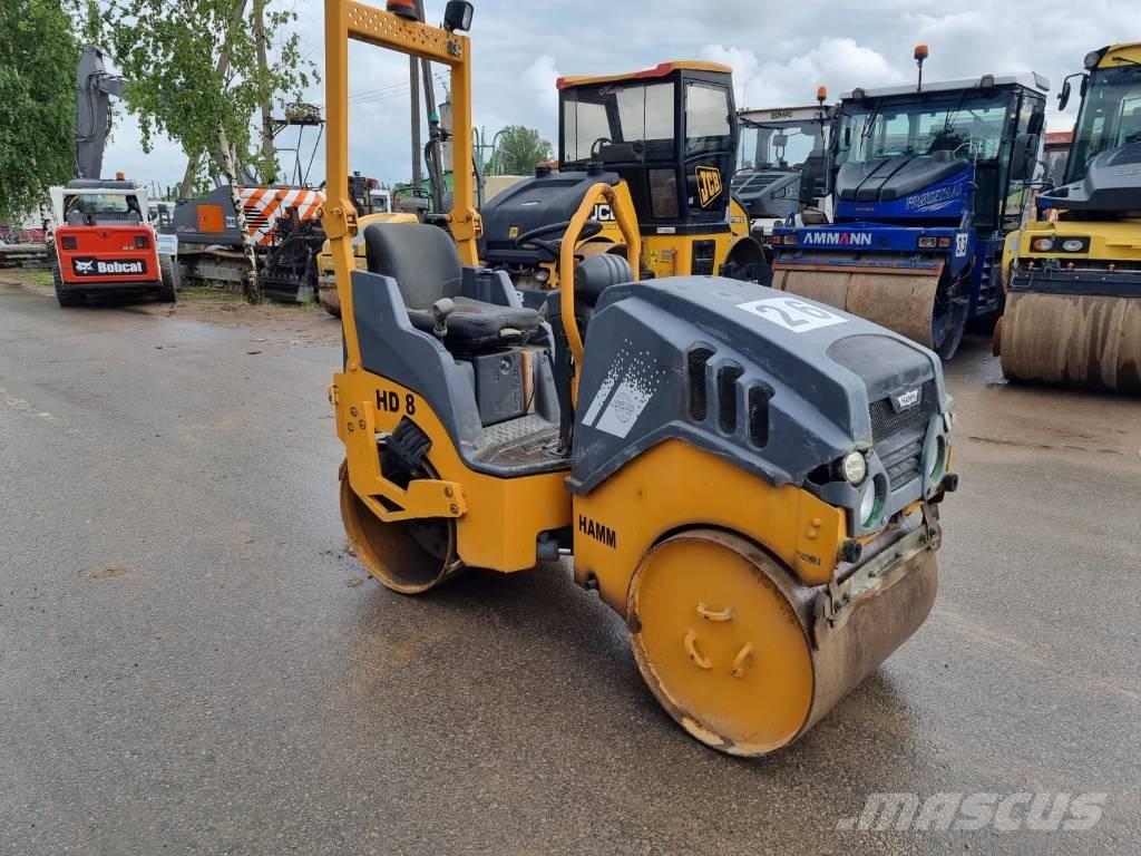Hamm HD8 CW Tandem Valser