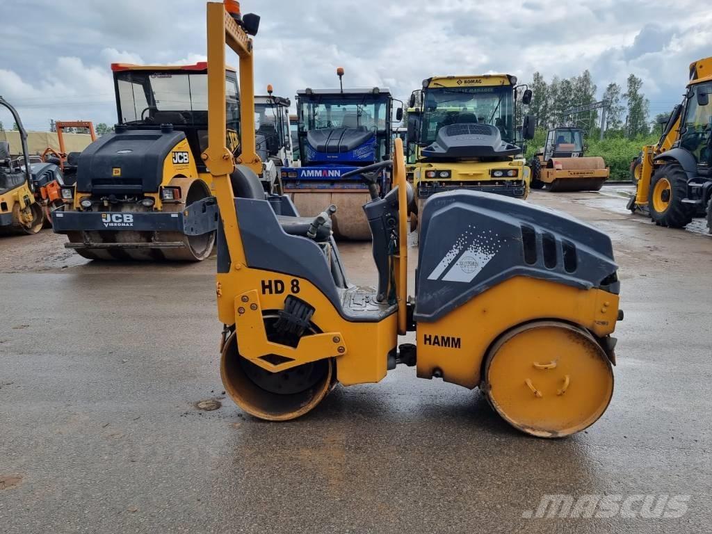 Hamm HD8 CW Tandem Valser