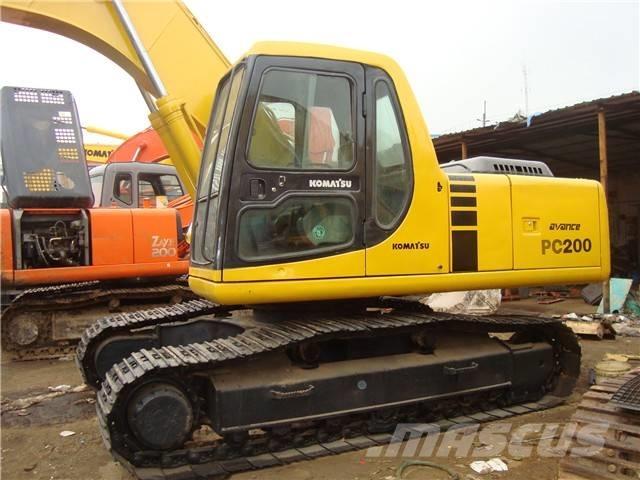 Komatsu PC 200 Beltegraver