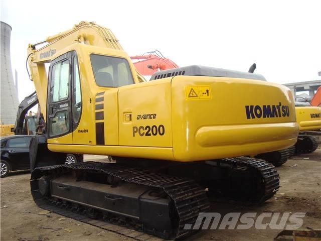 Komatsu PC 200 Beltegraver