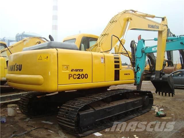 Komatsu PC 200 Beltegraver