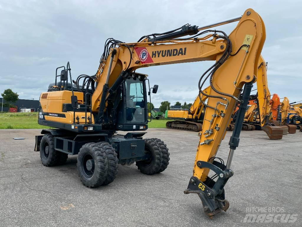 Hyundai HW140 Hjulgravere