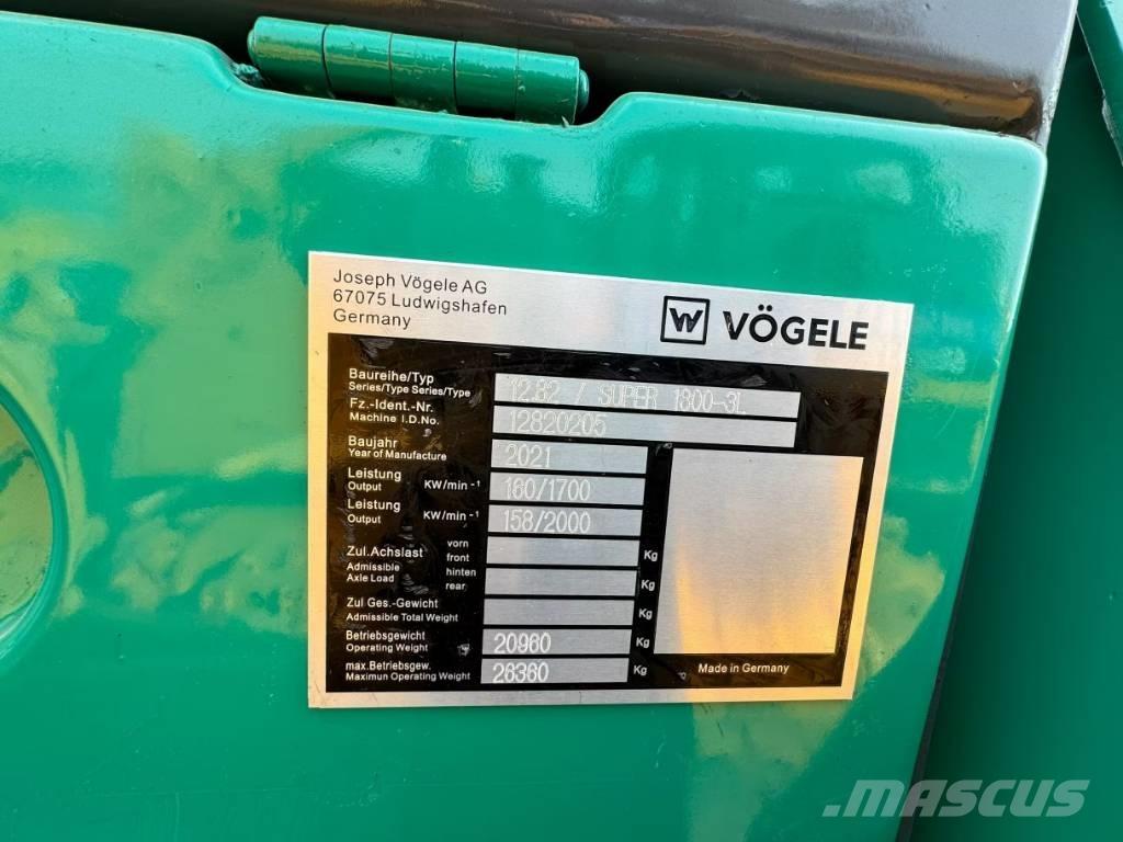 Vögele 1800-3 Asfaltutleggere