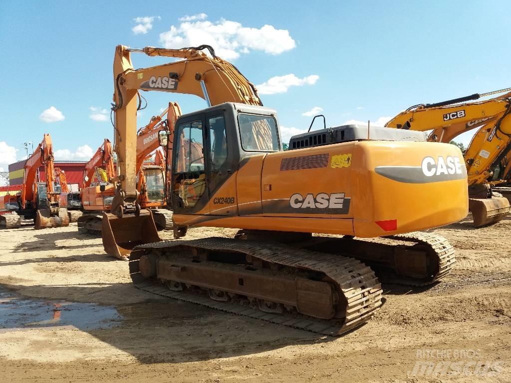 CASE CX 240 B Beltegraver