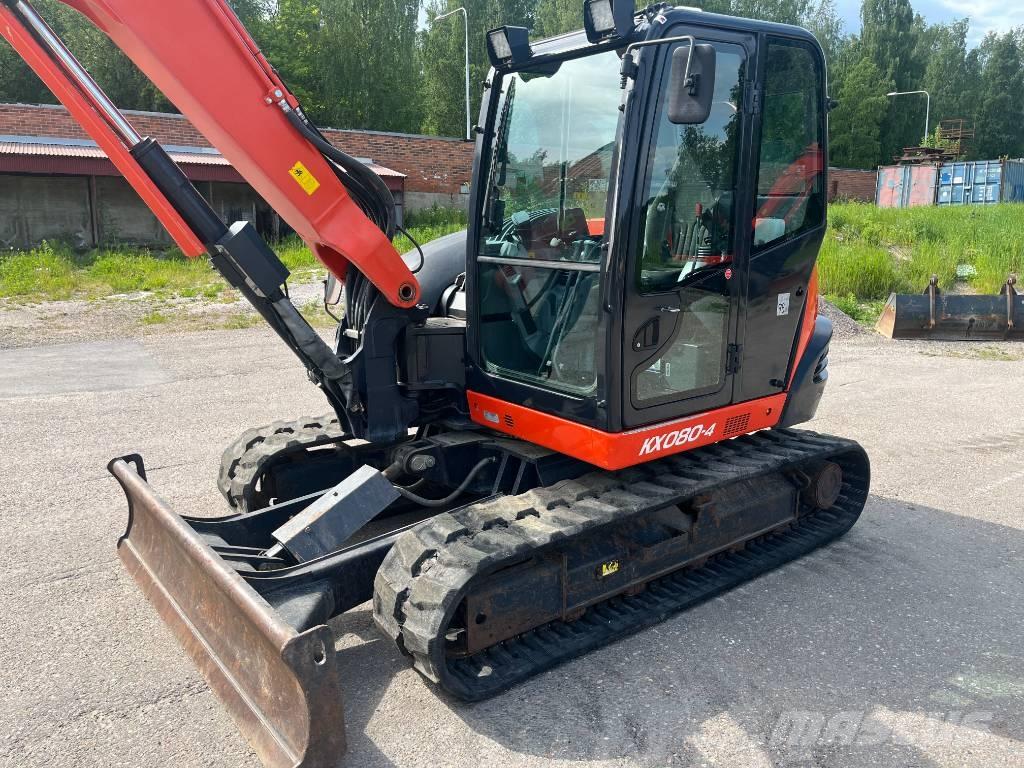 Kubota KX 080-4 Midigravere 7 - 12t