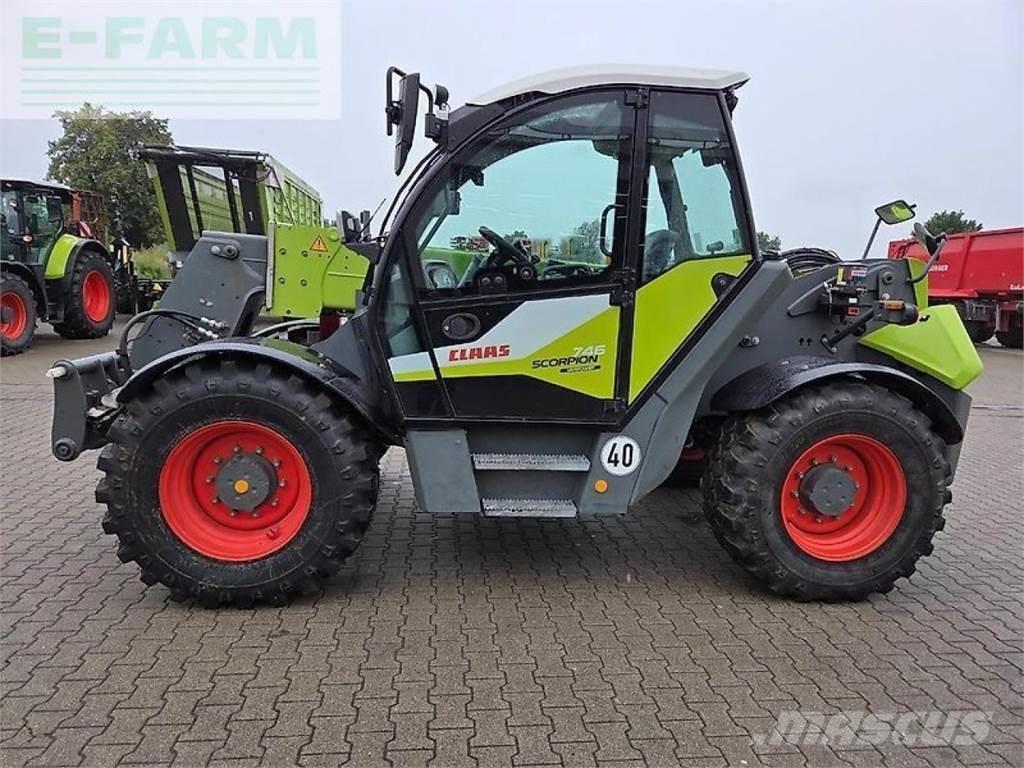 CLAAS scorpion 746 Teleskoplastere for Landbruk