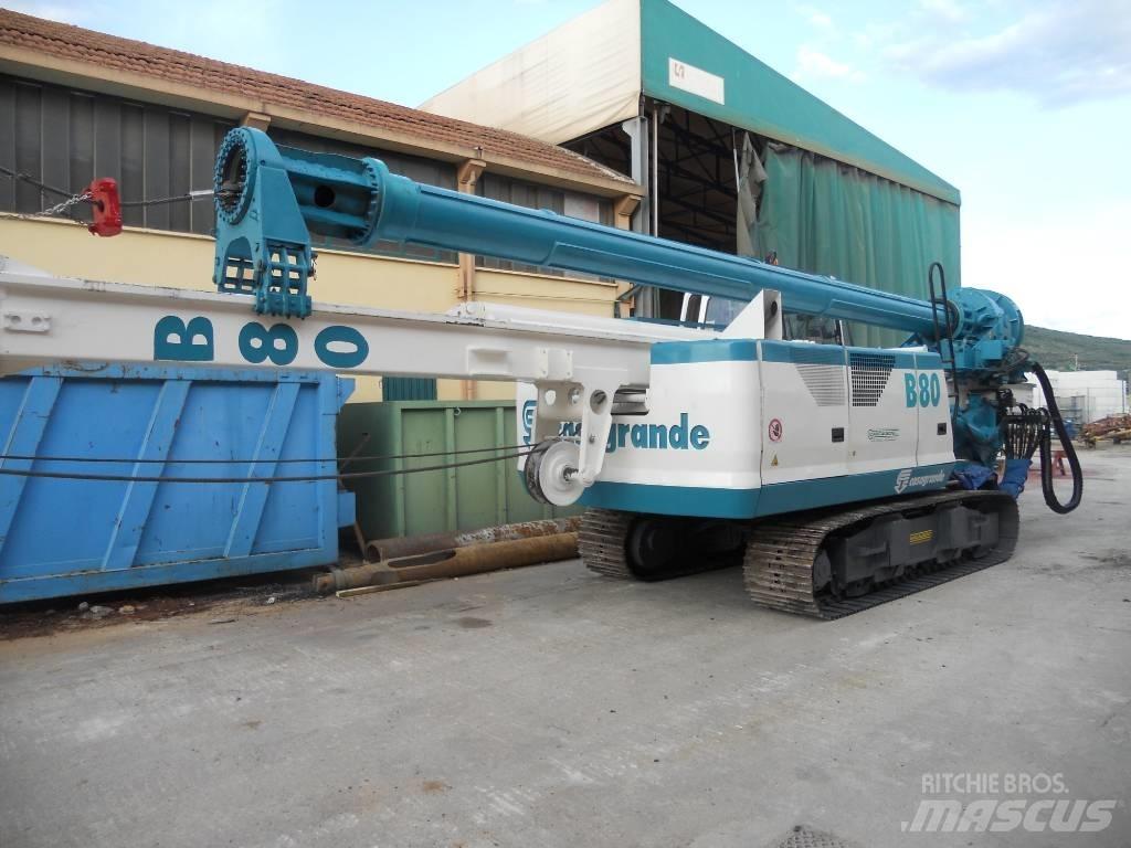 Casagrande B 80 Fundamenterings rigger