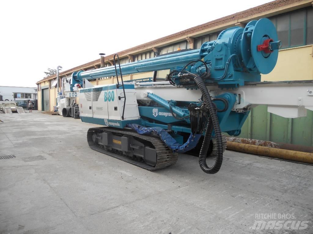 Casagrande B 80 Fundamenterings rigger