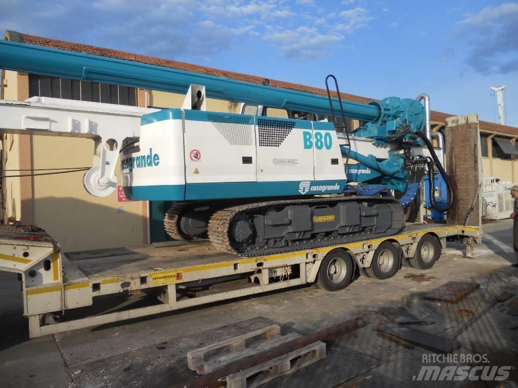 Casagrande B 80 Fundamenterings rigger