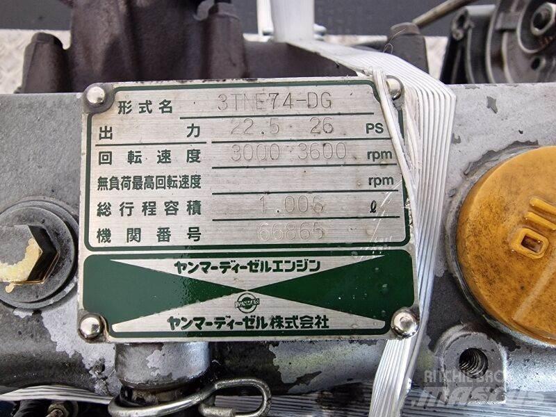 Yanmar 3TNE74-DG Motorer