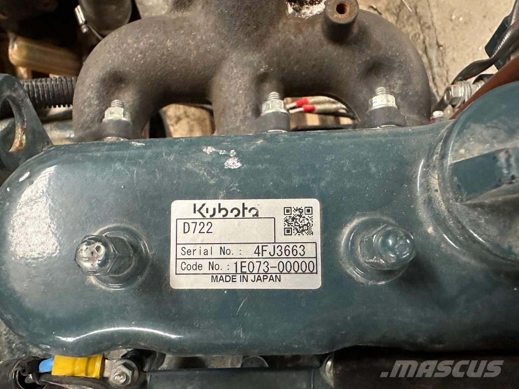 Kubota D 722 ENGINE Motorer