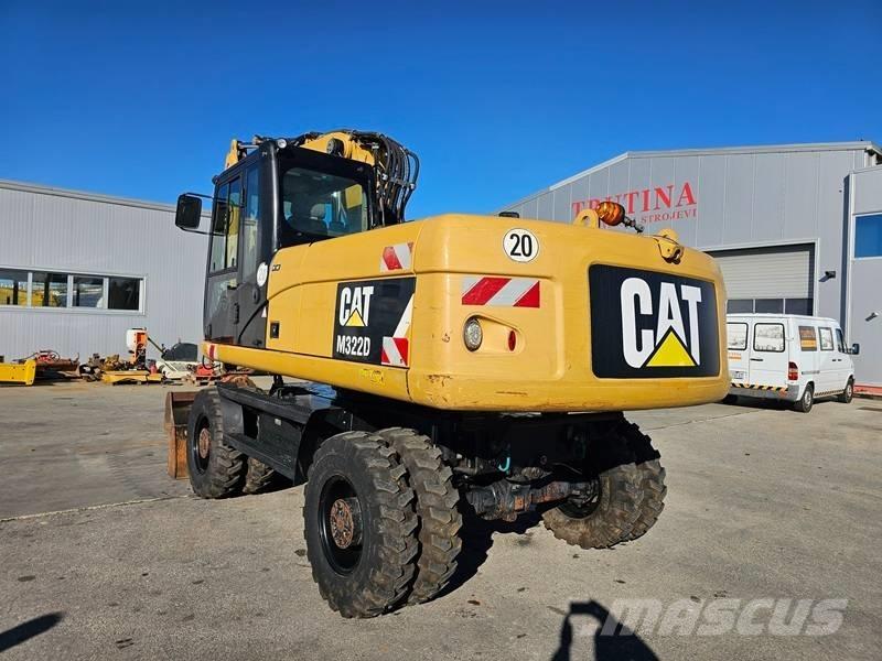 CAT M 322 D Hjulgravere
