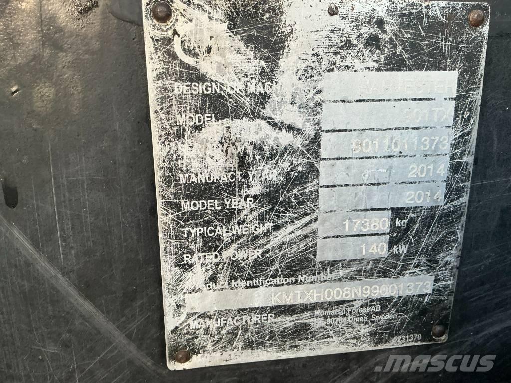 Komatsu 901 TX Hogstmaskiner