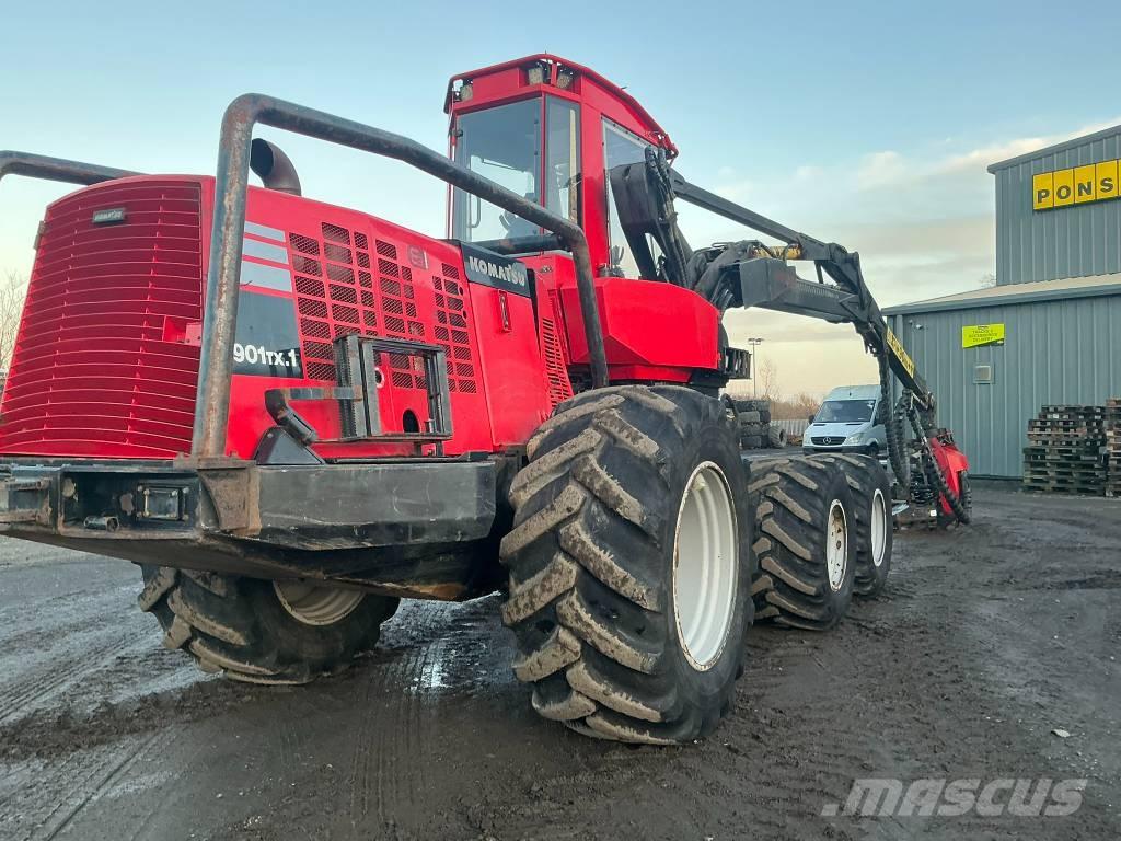 Komatsu 901 TX Hogstmaskiner